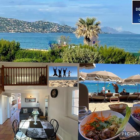 Sainte Maxime France 4 Etoiles Front De Mer Plage De La Nartelle Bagian luar foto