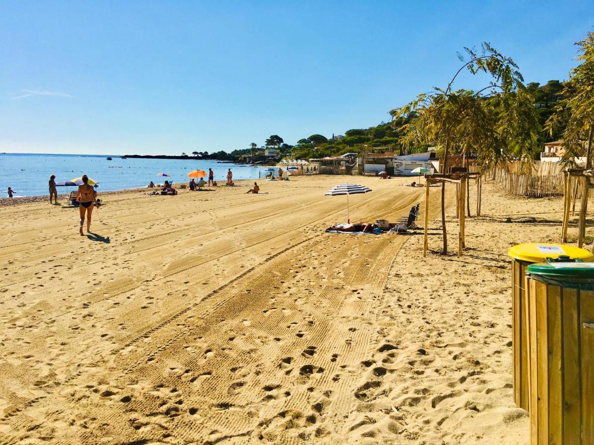 Sainte Maxime France 4 Etoiles Front De Mer Plage De La Nartelle Bagian luar foto
